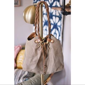 🛑SOLD🛑 Boho style canvas purse